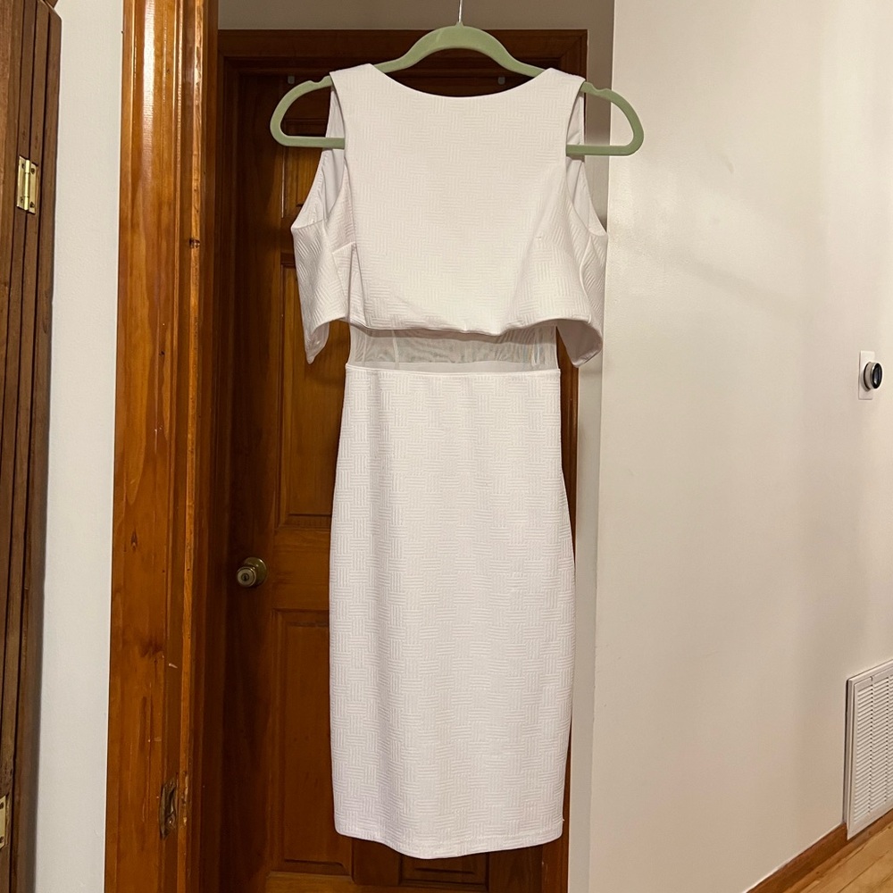 White Bebe Dress